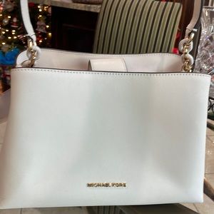 Michael Kors ivory color purse